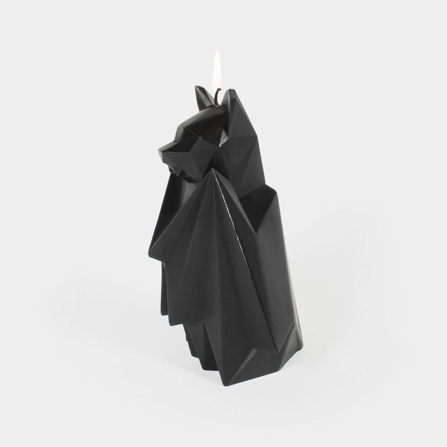 54 Celsius - PyroPet Blaka Bat Skeleton Candle - 7" Tall, Black