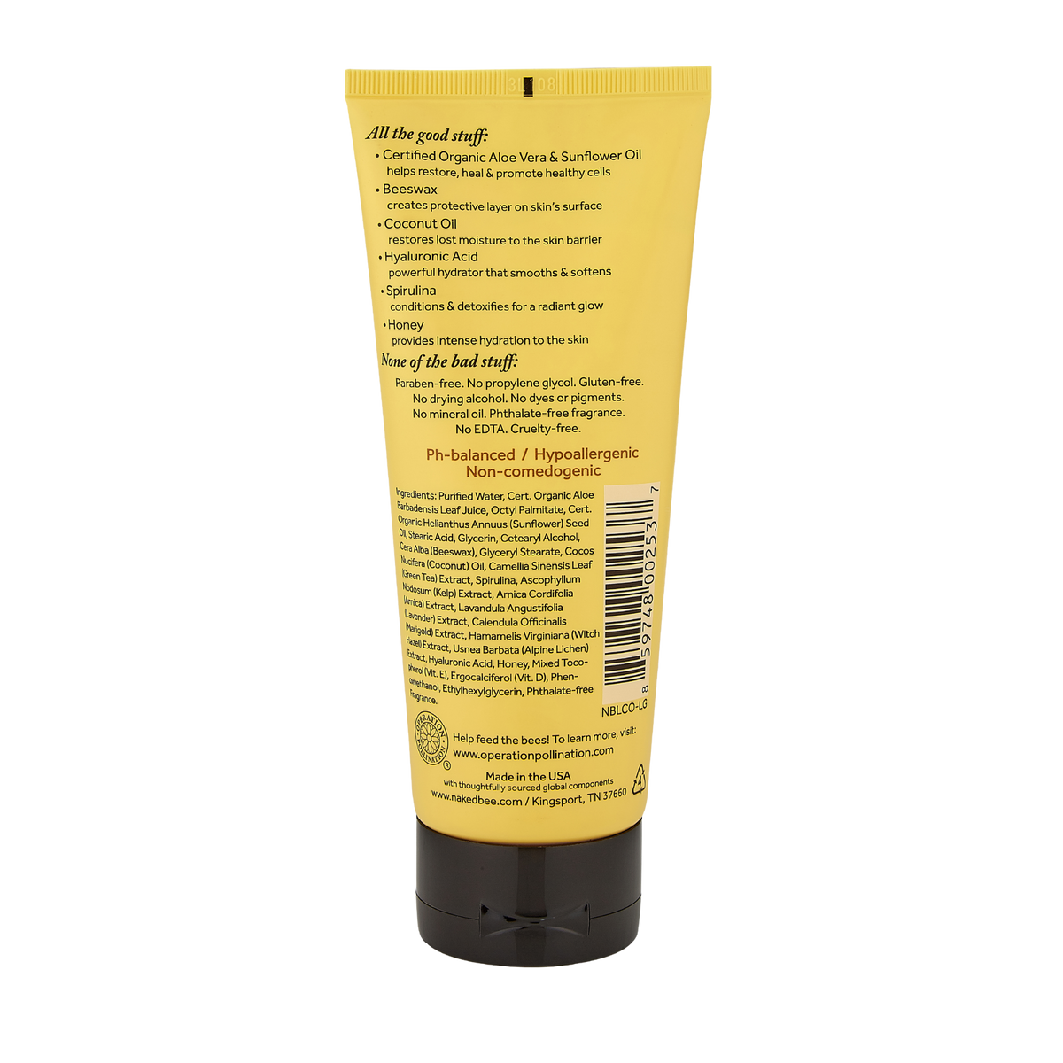 The Naked Bee - 6.7 oz. Coconut & Honey Hand & Body Lotion
