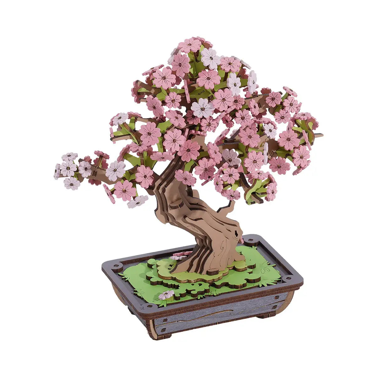 Robotime - TG415 Sakura Bonsai Rolife DIY Puzzles 3D Wooden Crafts