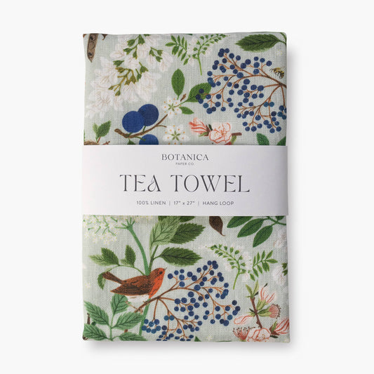 Botanica Paper Co. - FLOWERING TREES | 100% LINEN TEA TOWEL