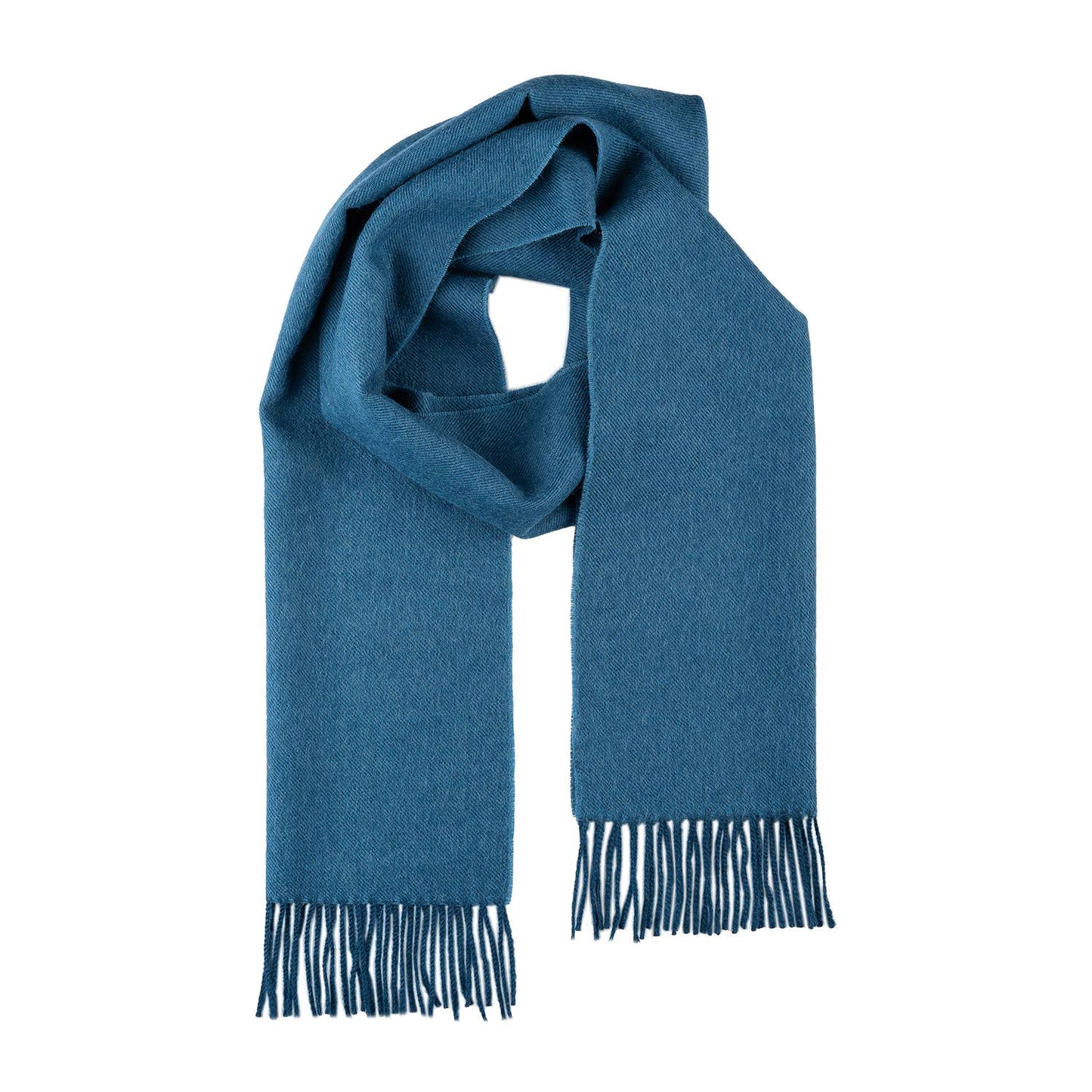 Shupaca Alpaca - 100% Baby Alpaca Scarf - Blue Jean