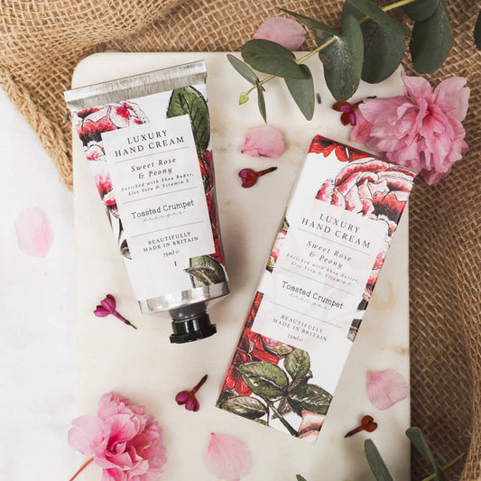 Toasted Crumpet - Sweet Rose & Peony Hand Cream