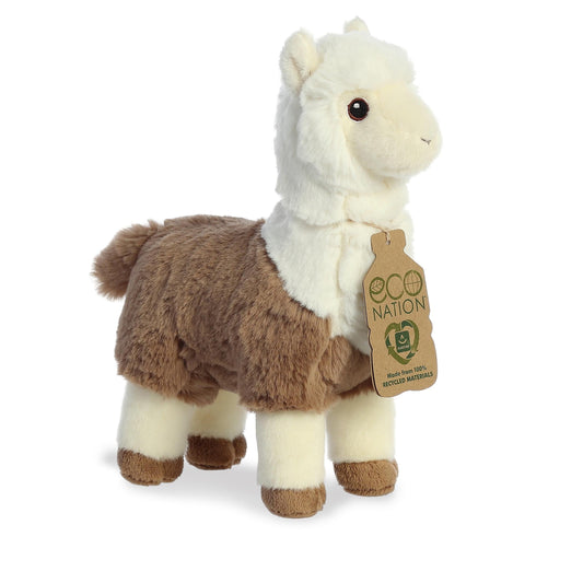 Two-Tone Alpaca - Delightful Eco-Nation Stuffed Animals - Aurora