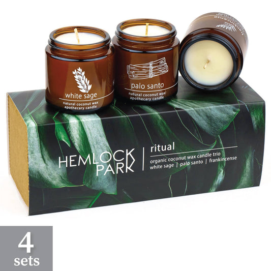 Hemlock Park - 4oz Candle Trio