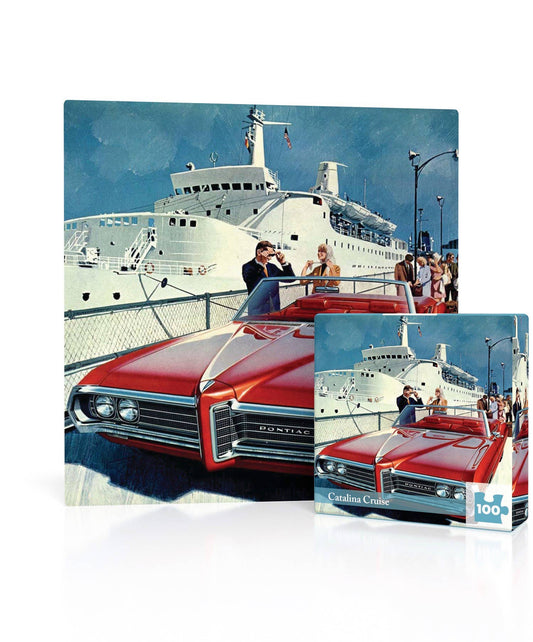New York Puzzle Company - Catalina Cruise Mini - 100 Piece Mini Puzzle