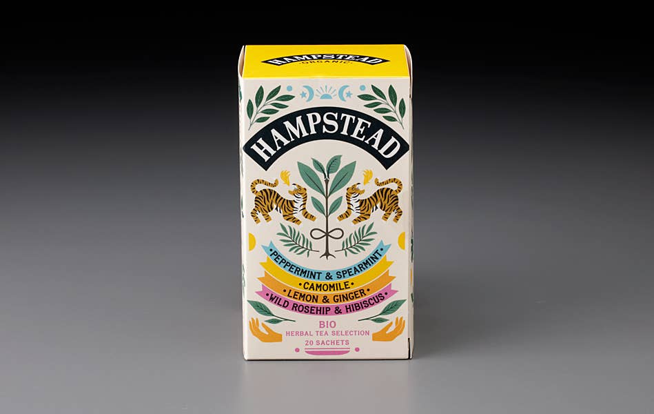 Mark T. Wendell Tea Company - Hampstead Organic Herbal Harmonies Pack (20 Teabags)