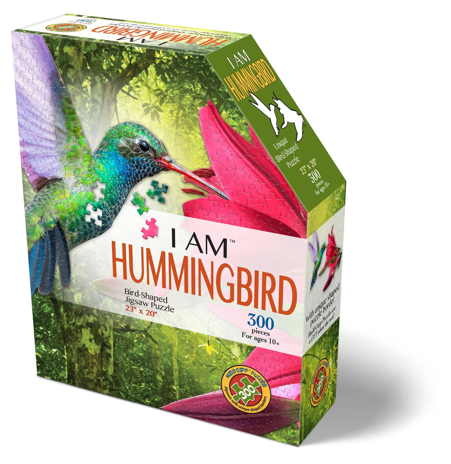 Madd Capp Games & Puzzles - I AM HUMMINGBIRD 300 piece jigsaw puzzle - 300