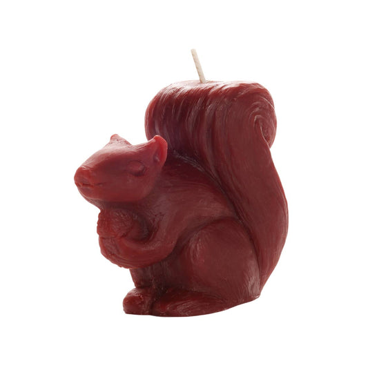 Big Dipper Wax Works - Squirrel Candle – 100% Pure Beeswax – Hand-Sculpted