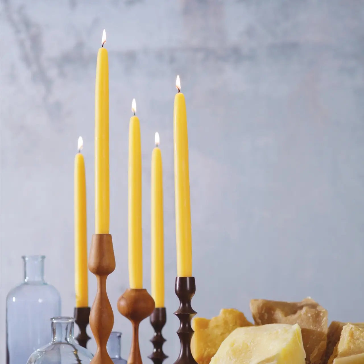 Big Dipper Wax Works - Taper Candles – 100% Pure Beeswax – Hand-Dipped