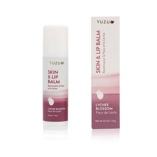 YUZU - Skin & Lip Balm Stick 0.5 oz - Lychee Blossom