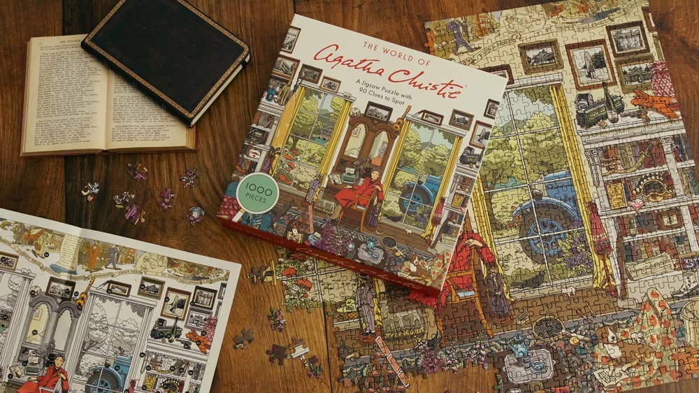 Chronicle Books - World of Agatha Christie 1000 Piece Puzzle