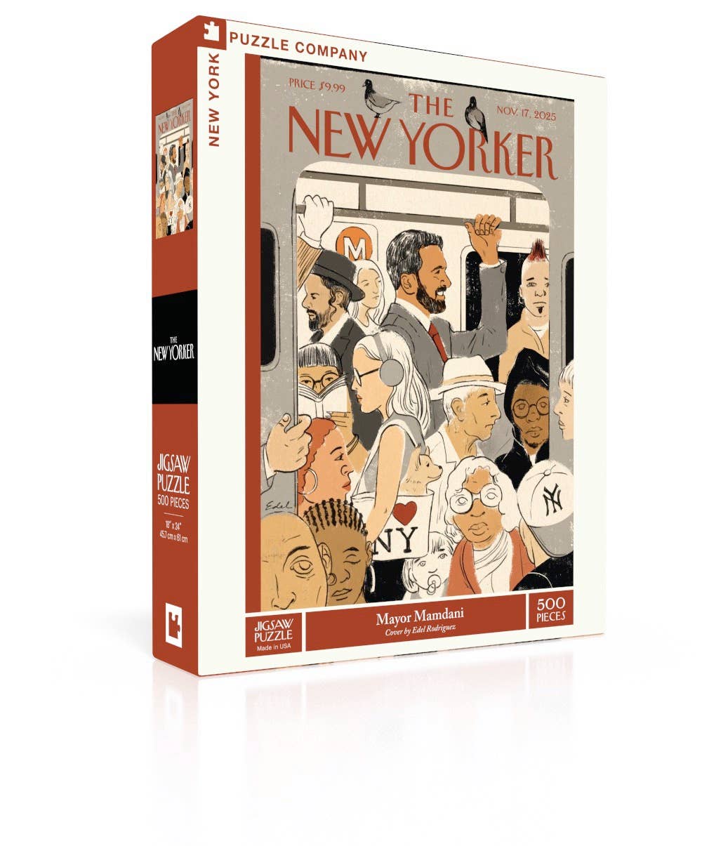 New York Puzzle Company - Mayor Mamdani - 500 Piece Jigsaw Puzzle