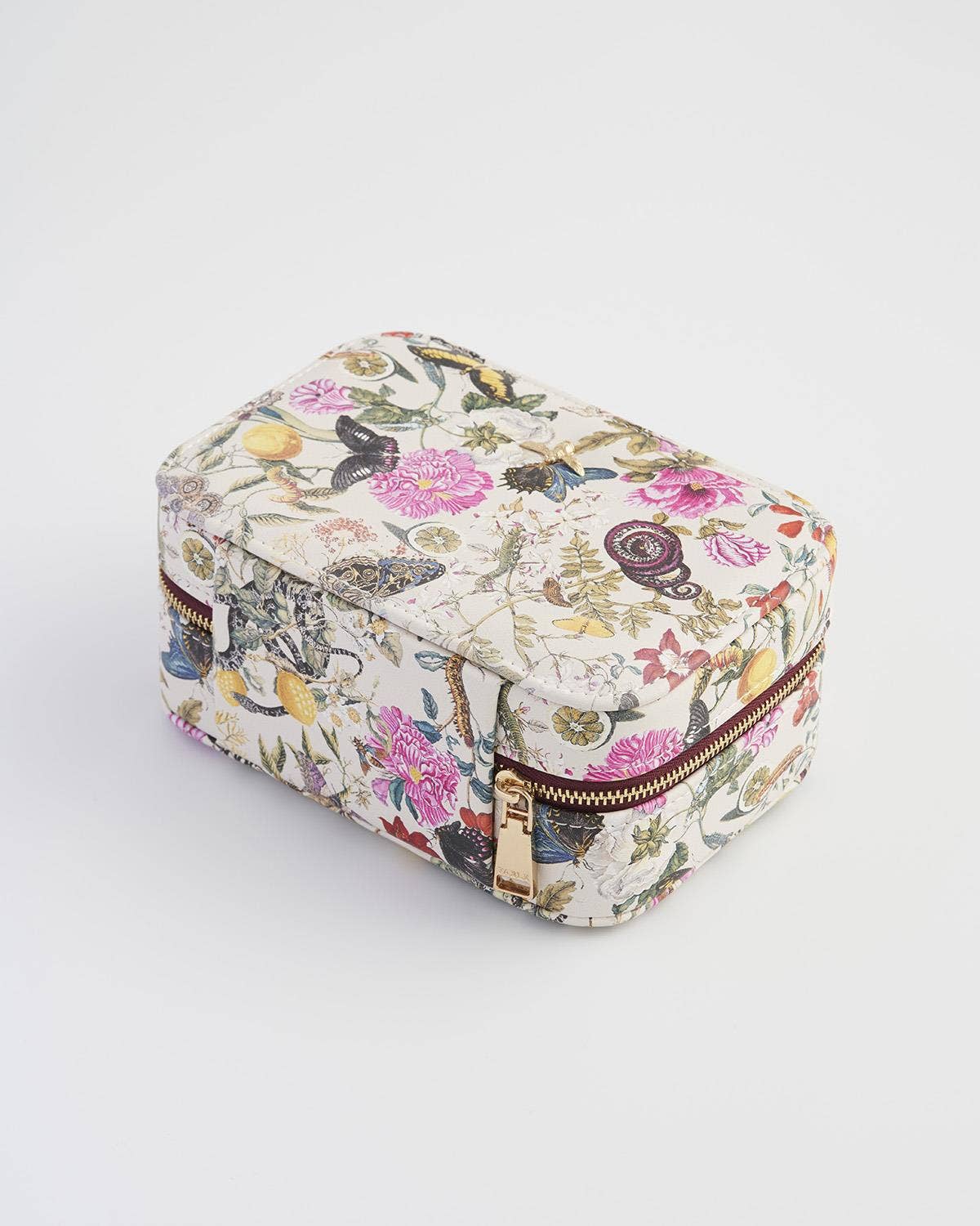 Fable England - FABLE Floral Engravings Large Printed Jewelry Box