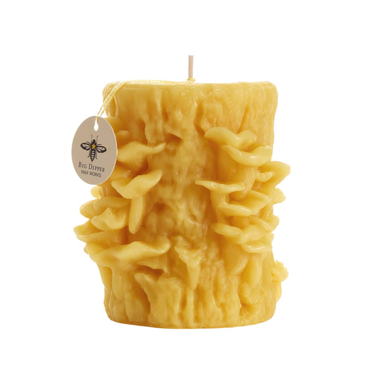 Big Dipper Wax Works - Mushroom Candles – 100% Pure Beeswax – 3 Styles