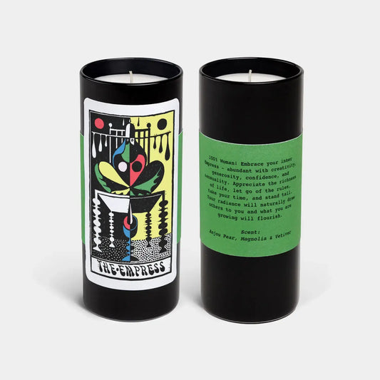 54 Celsius - NEW: Tarot The Empress Candle - 6" Tall & 60Hr Burn, Scented