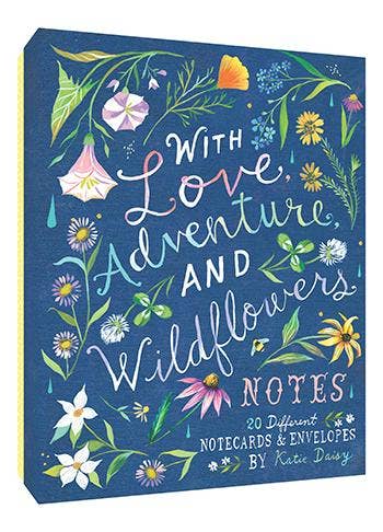 Chronicle Books - With Love, Adventure, and Wildflowers Notes