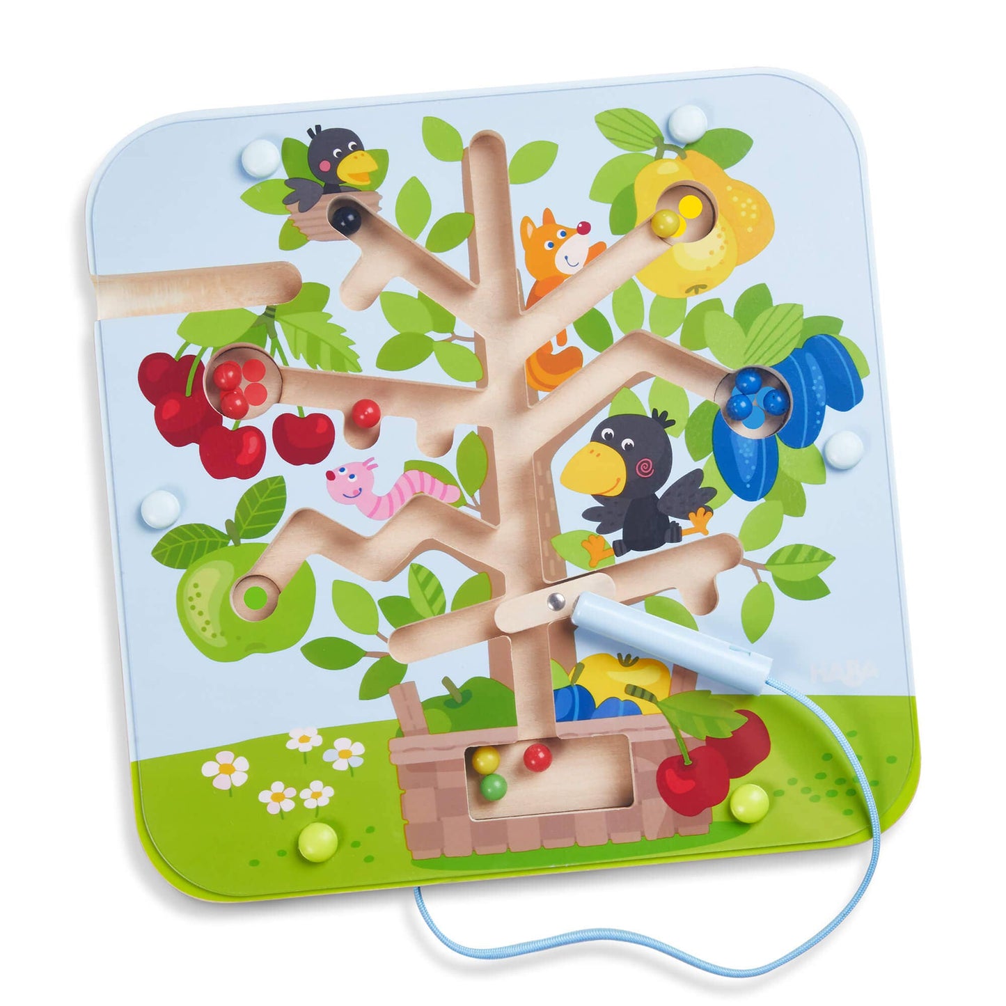HABA USA - Orchard Maze Magnetic Sorting Game