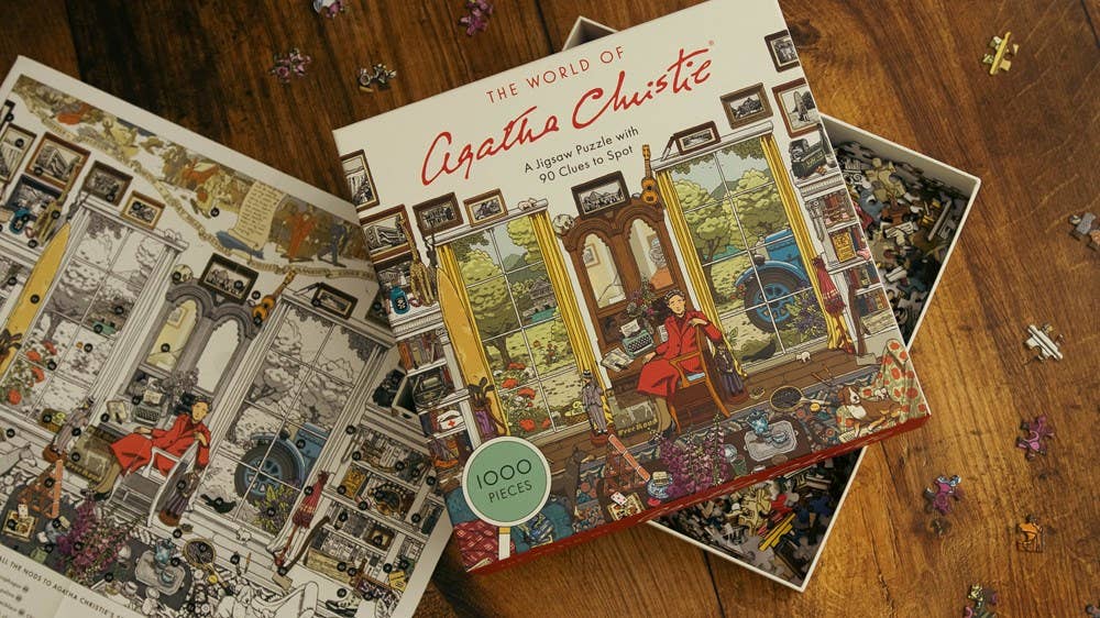 Chronicle Books - World of Agatha Christie 1000 Piece Puzzle