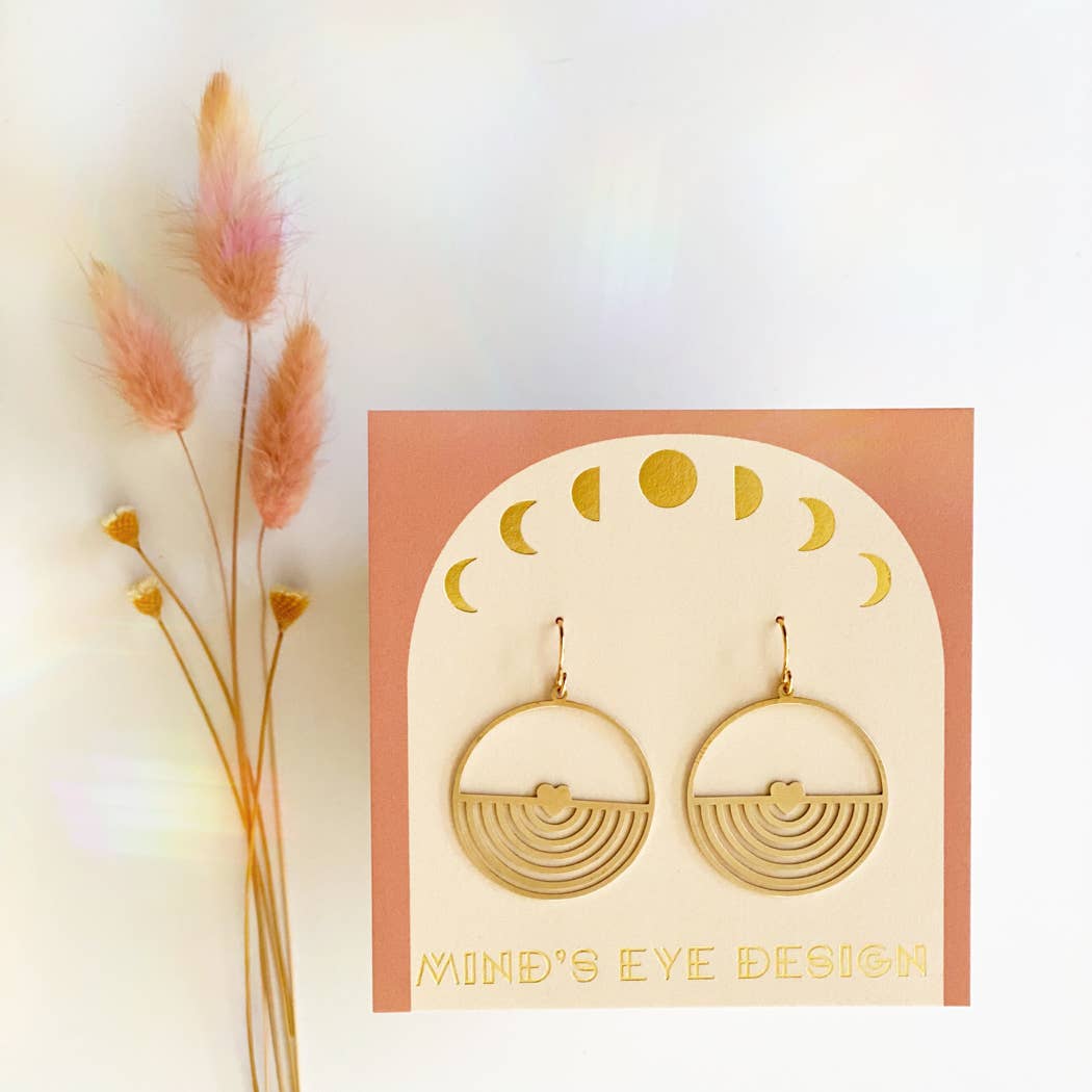 Mind's Eye Design - Radiate Love Earrings