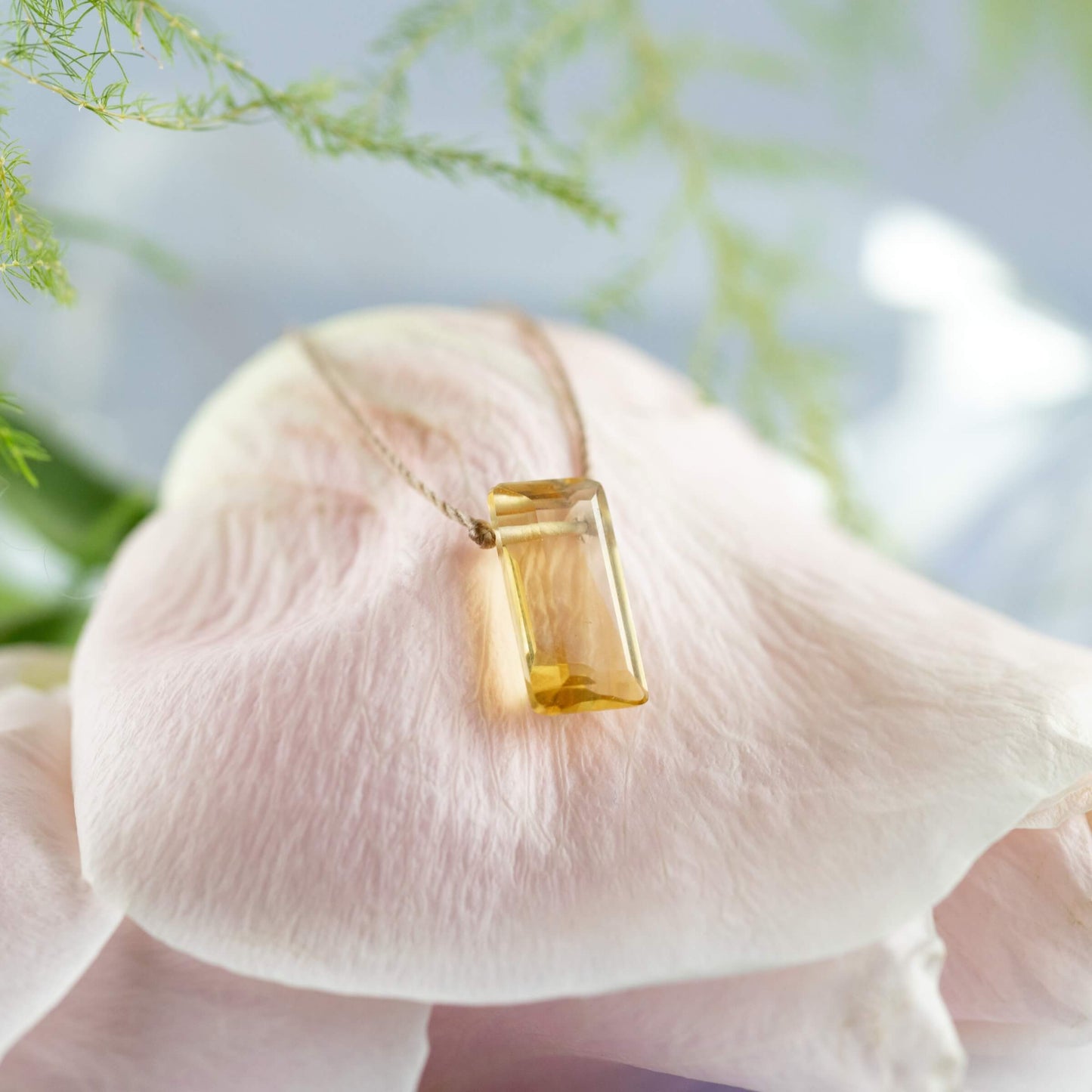 SoulKu - Citrine Refined Necklace for Manifest