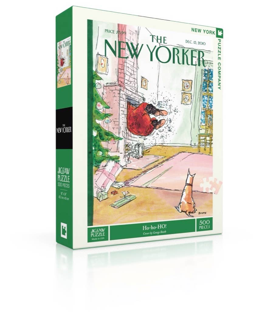 New York Puzzle Company - Ho-ho-HO - 500 Piece Jigsaw Puzzle