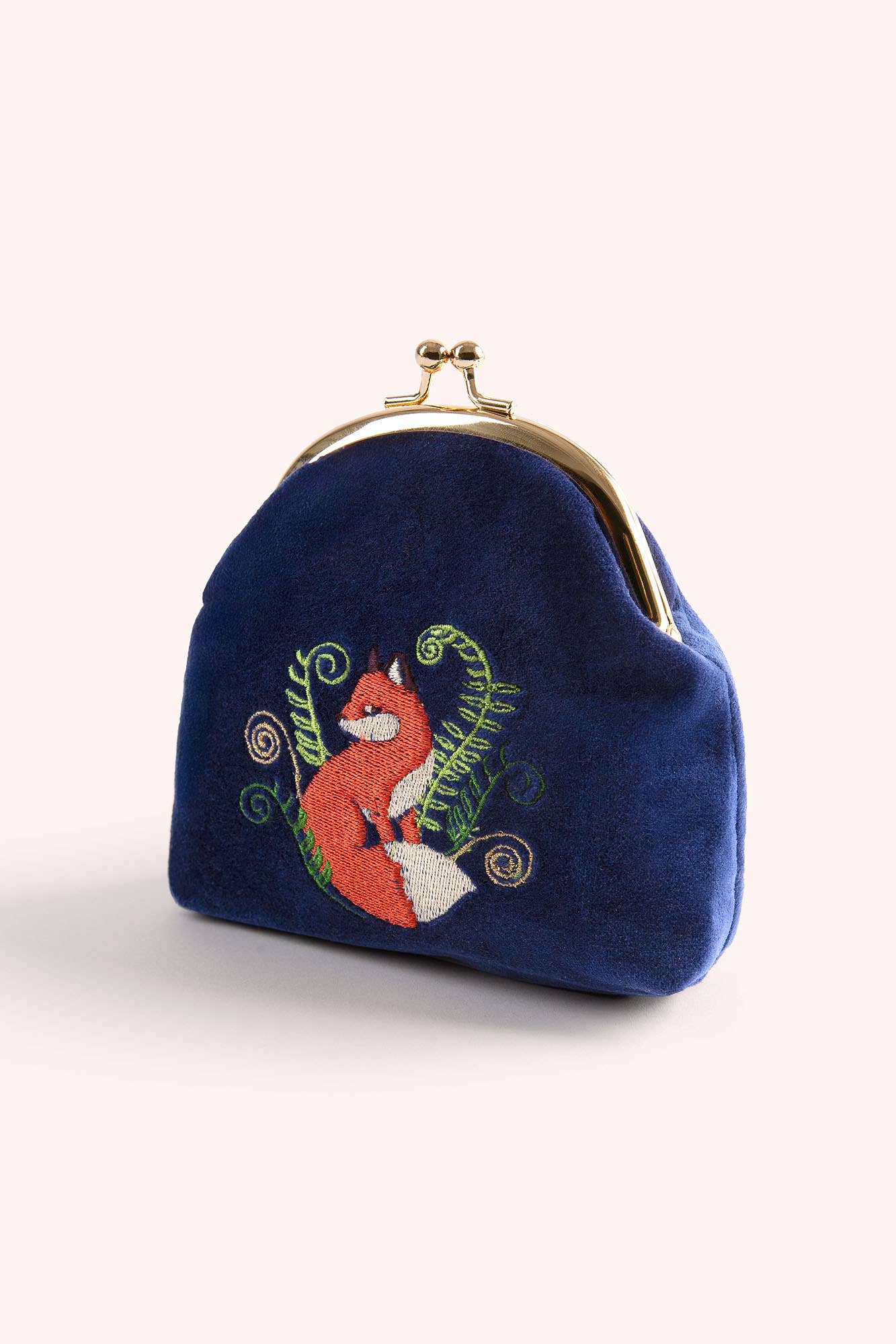 Powder Design inc - US - Velvet Coin Purse - Elegant Fox