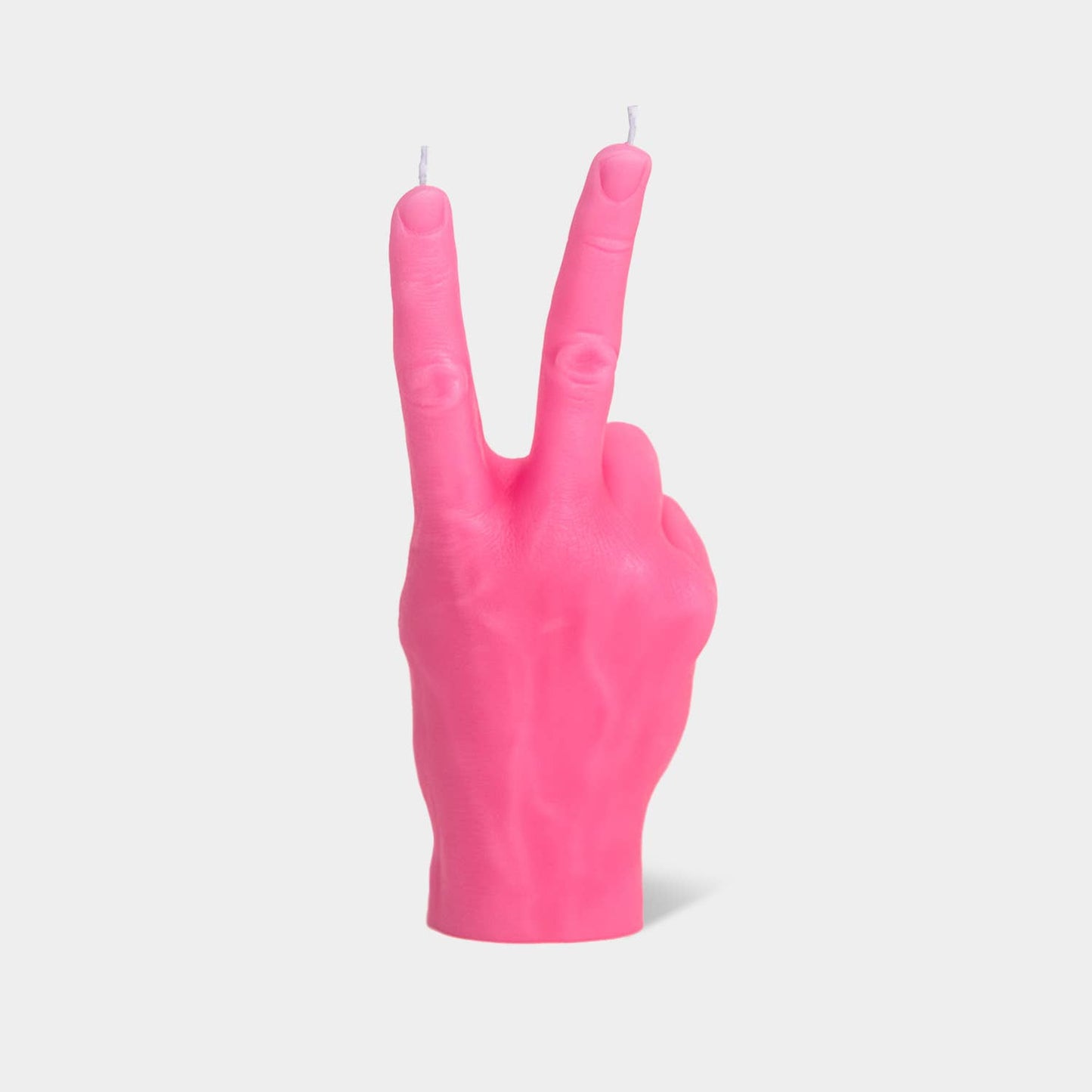 54 Celsius - CandleHand Hand Gesture Candle - Victory/Peace: Black