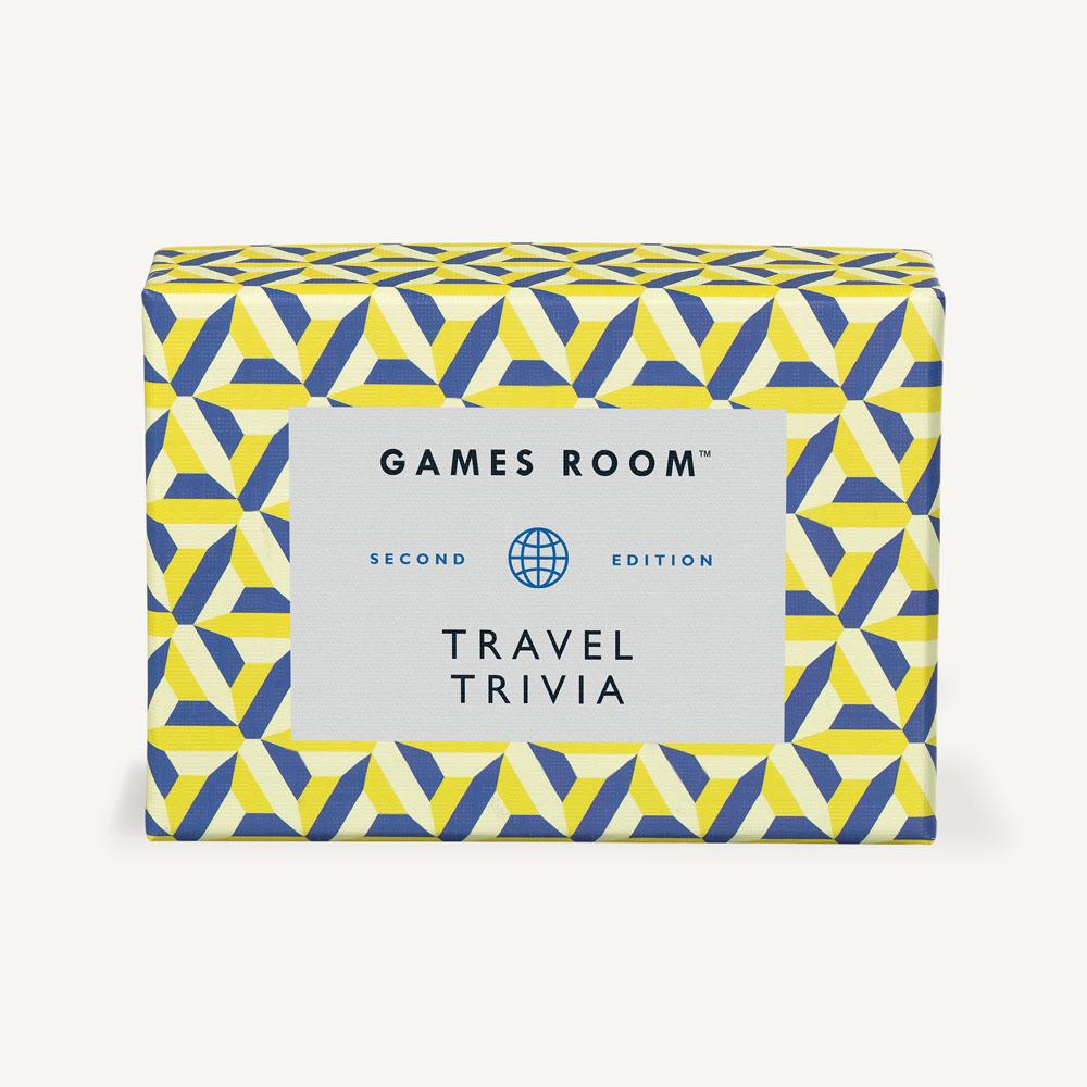 Travel Trivia Quiz - Games Room Card Game