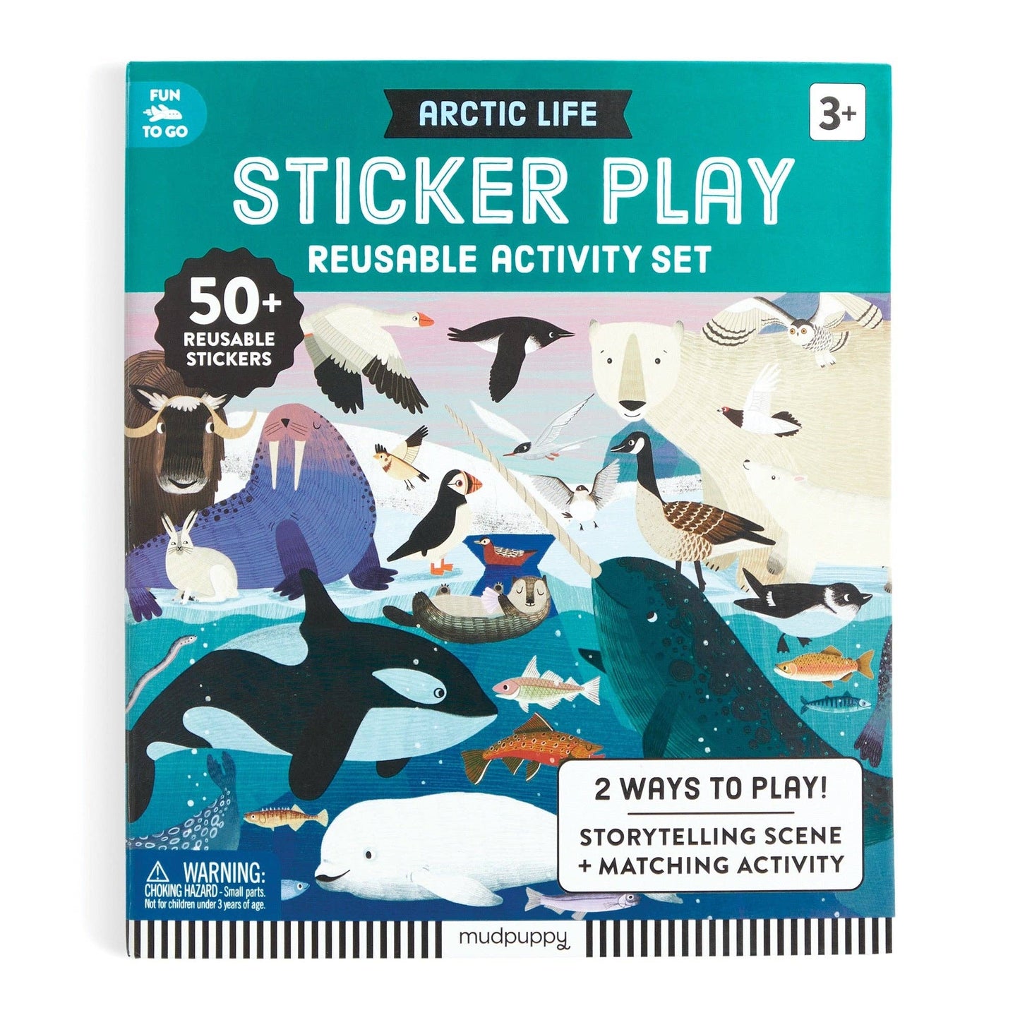 Chronicle Books - Arctic Life Sticker Play Reusable Activity Set