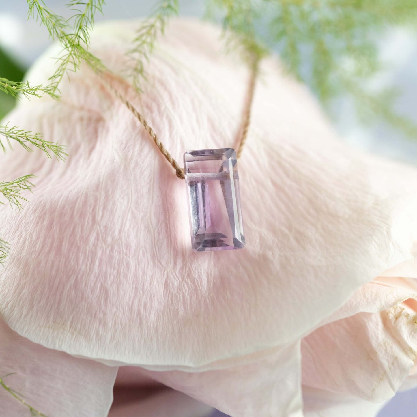 SoulKu - Amethyst Refined Necklace for Fearless