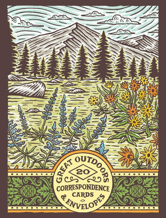 Chronicle Books - Great Outdoors Correspondence Cards