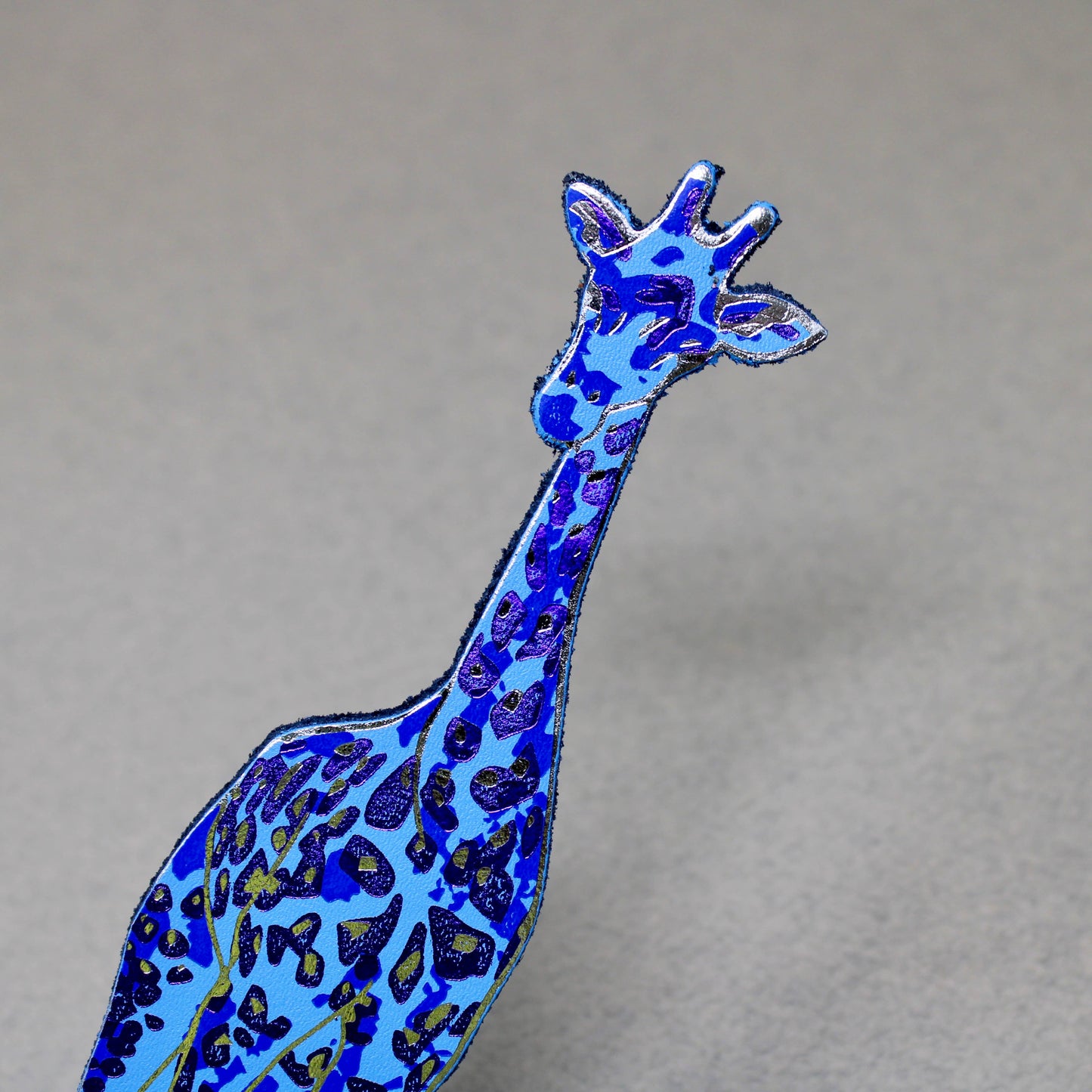 Ark Colour Design - Giraffe Shaped Leather Bookmark