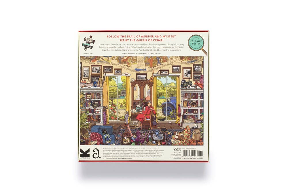 Chronicle Books - World of Agatha Christie 1000 Piece Puzzle