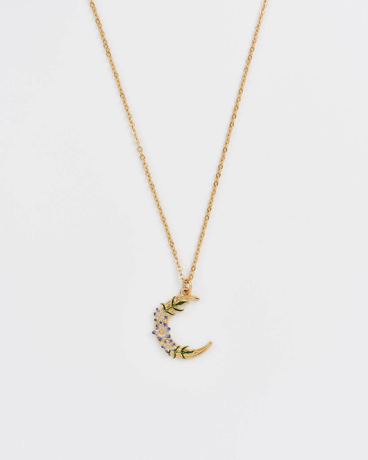 Fable England - Nightshade Moon Gold Chain Necklace