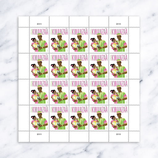 USPS Kwanzaa 2026 Forever Stamps — Sheet of 20