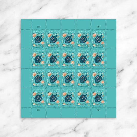 USPS Hanukkah 2026 Forever Stamps — Sheet of 20