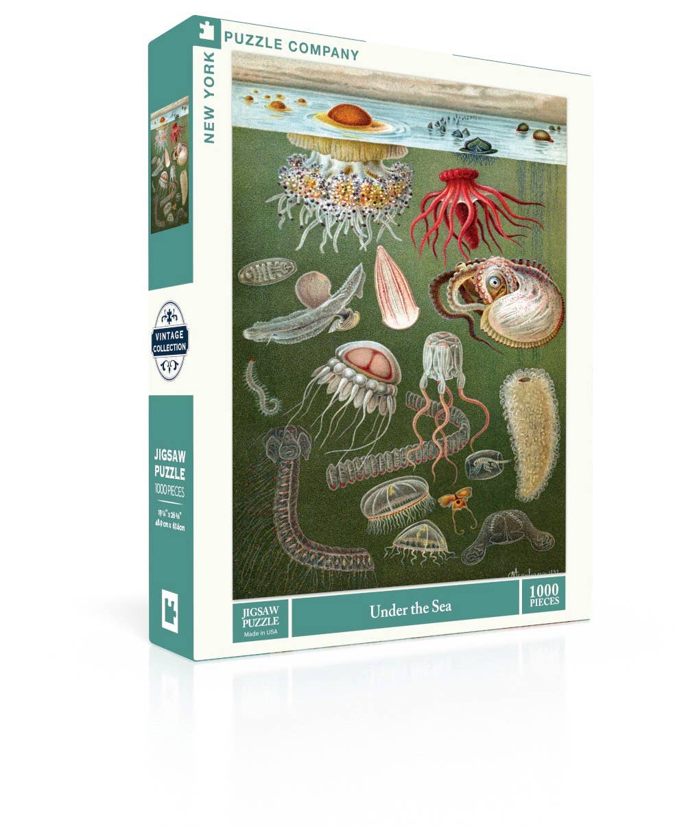 New York Puzzle Company - Under the Sea - 1000 Piece Jigsaw Puzzle