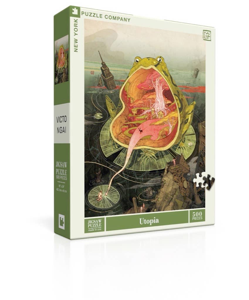 New York Puzzle Company - Utopia - 500 Piece Jigsaw Puzzle