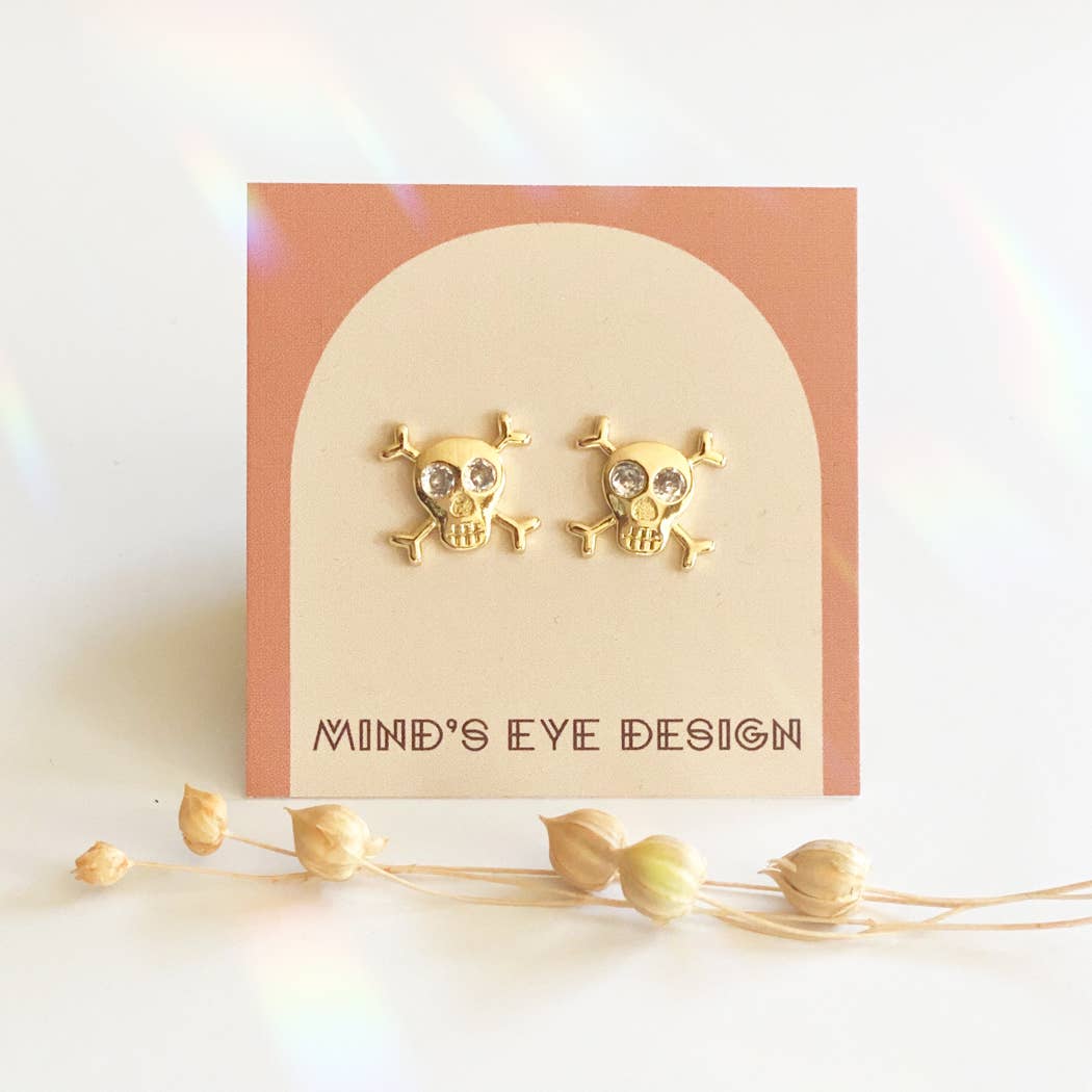 Mind's Eye Design - Skull Studs