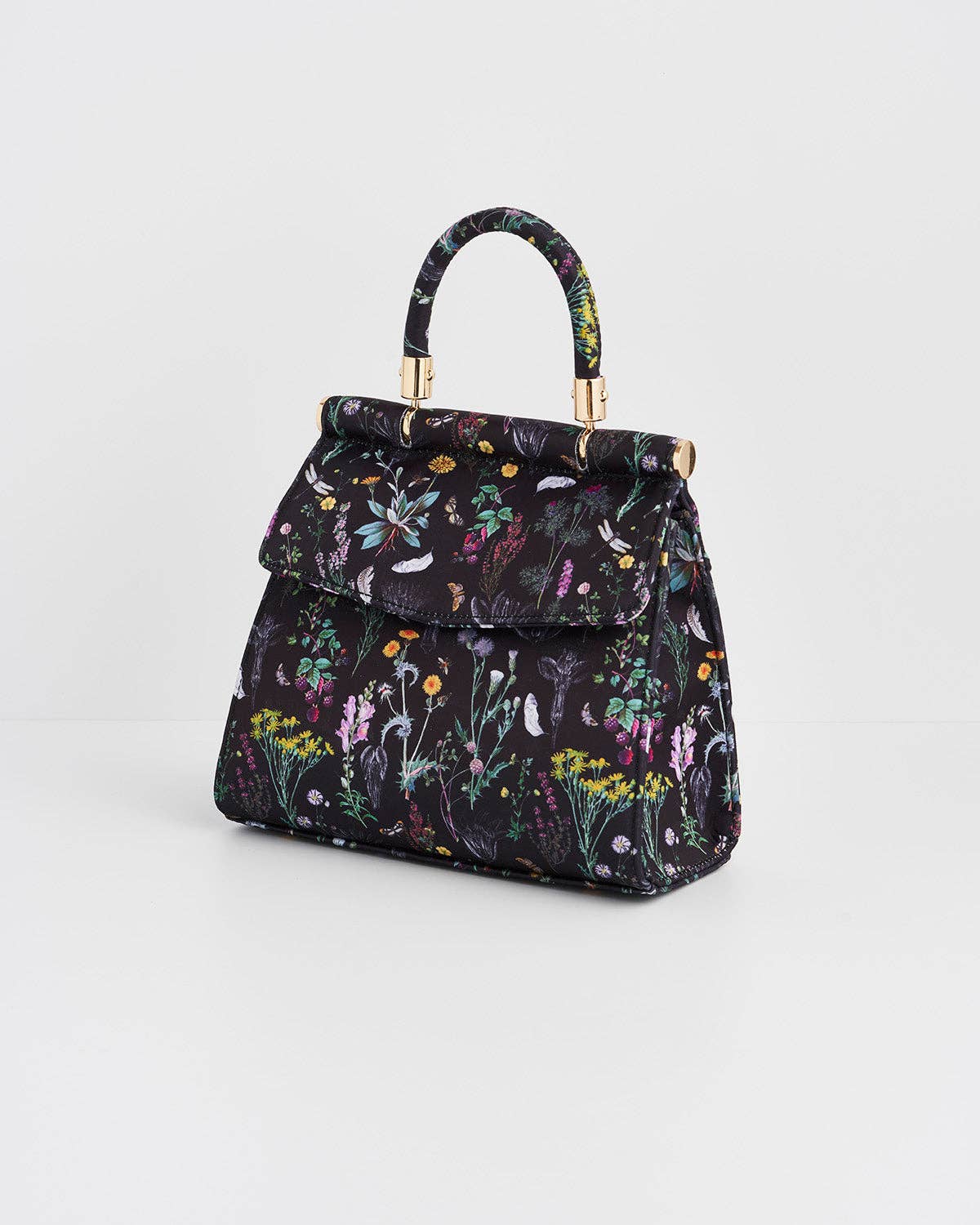 Fable England - Wilderness Black Mini Top Handle Tote