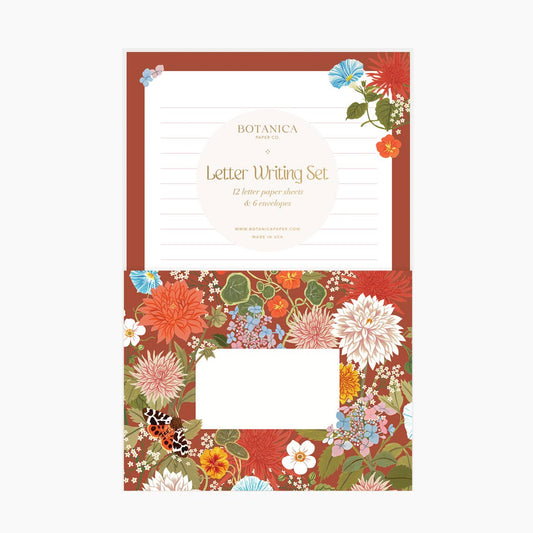 Botanica Paper Co. - RUSSET / Letter Writing Set
