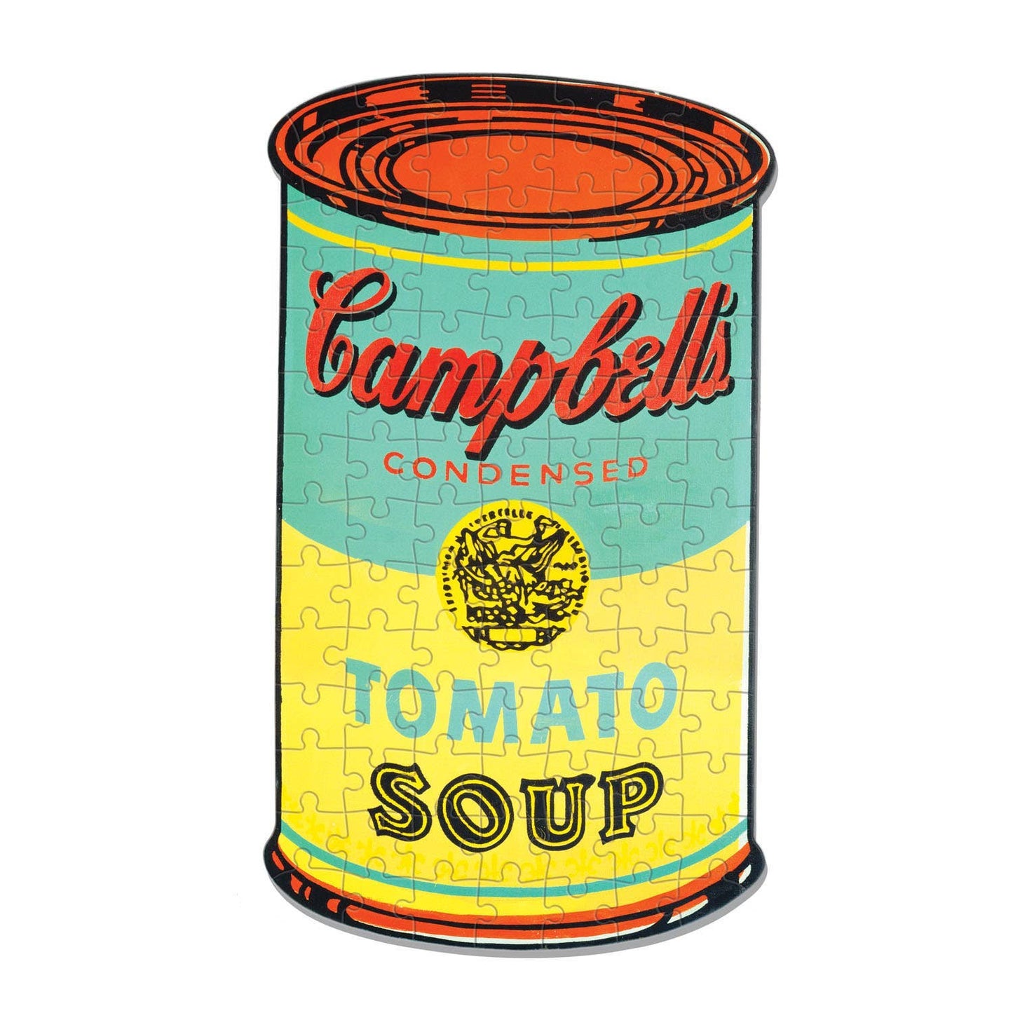 Chronicle Books - Andy Warhol Campbell's Soup 100 Piece Mini Shaped Puzzle