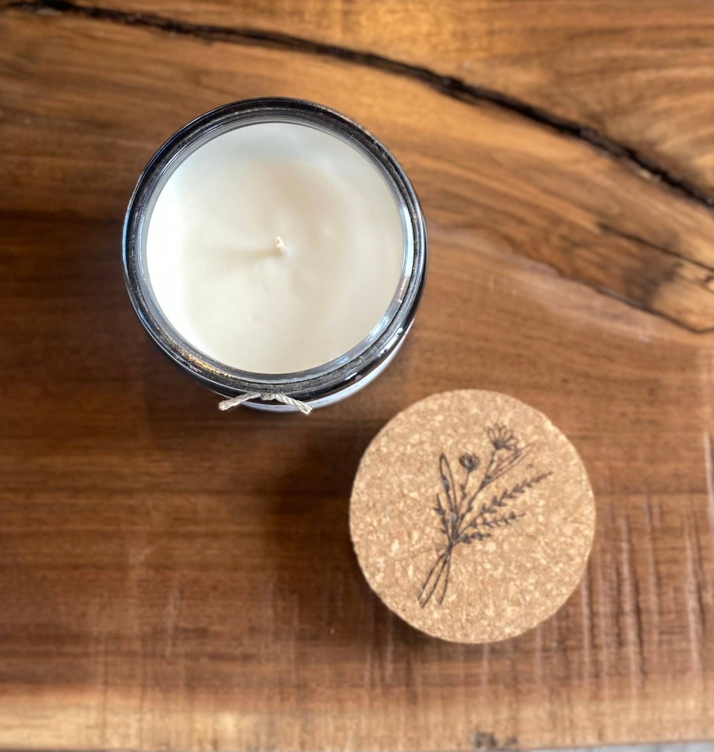 Aster + Indigo Candle Co. - Tupelo Honey + Plum | Soy Candle