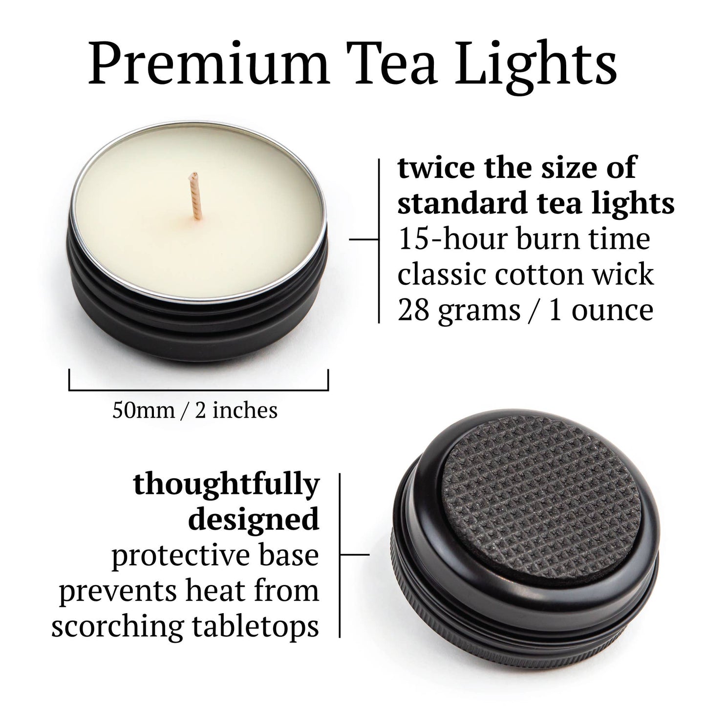 Hemlock Park - 1oz Tea Lights