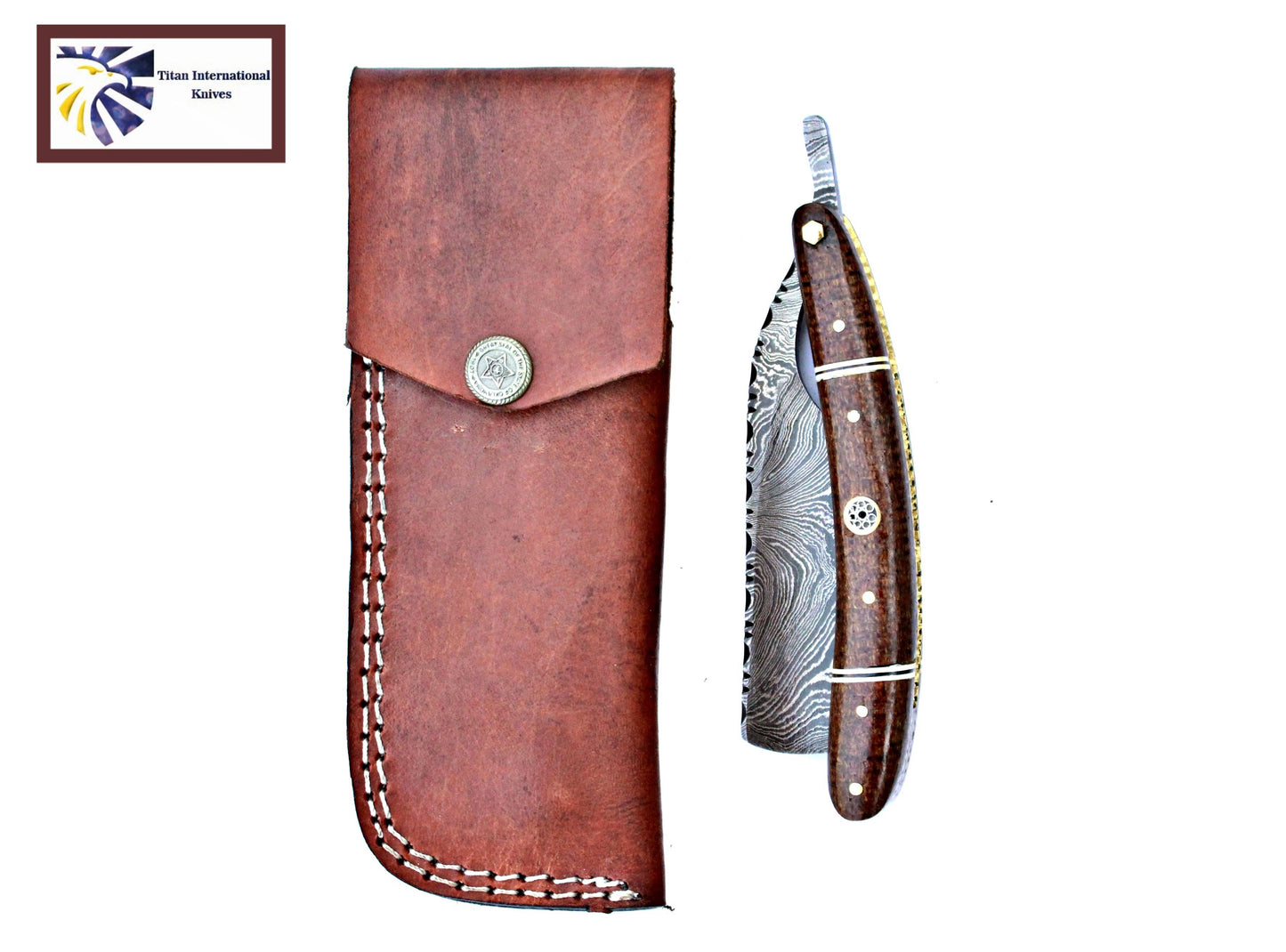 Titan International - TD-042 Straight Razor, traditional shaving for men