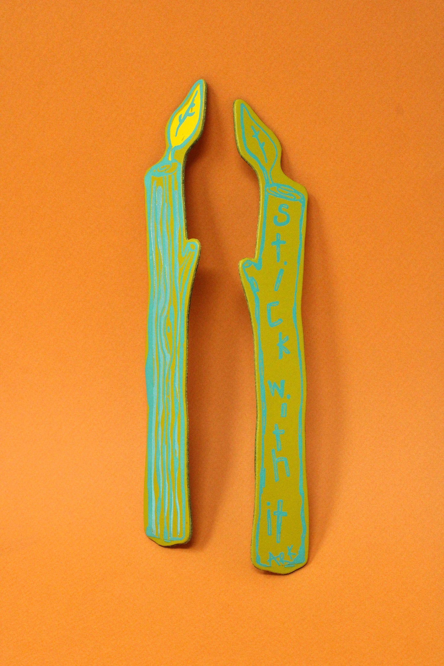 Ark Colour Design - Stick With It Bookmark