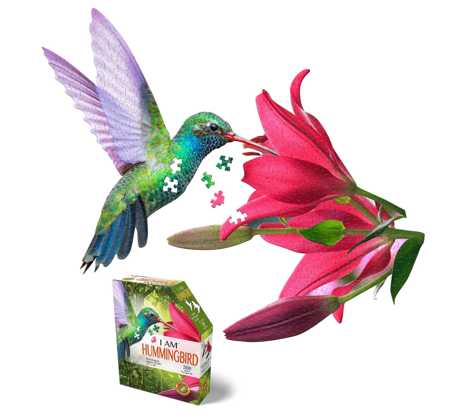 Madd Capp Games & Puzzles - I AM HUMMINGBIRD 300 piece jigsaw puzzle - 300