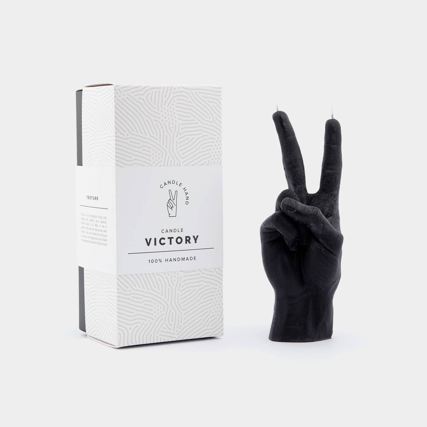 54 Celsius - CandleHand Hand Gesture Candle - Victory/Peace: Pink