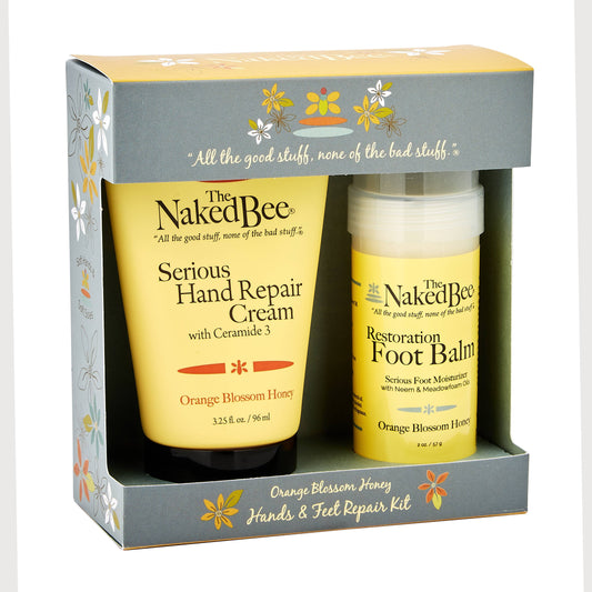 The Naked Bee - Orange Blossom Honey Hands & Feet Repair Kit