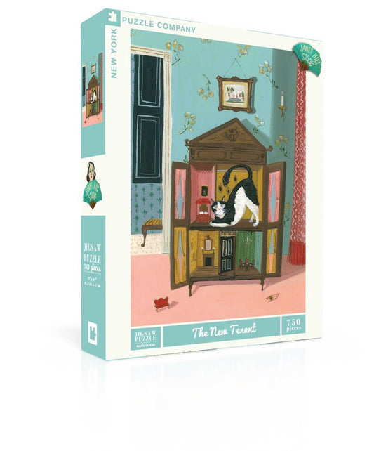 New York Puzzle Company - The New Tenant - 750 Piece Jigsaw Puzzle